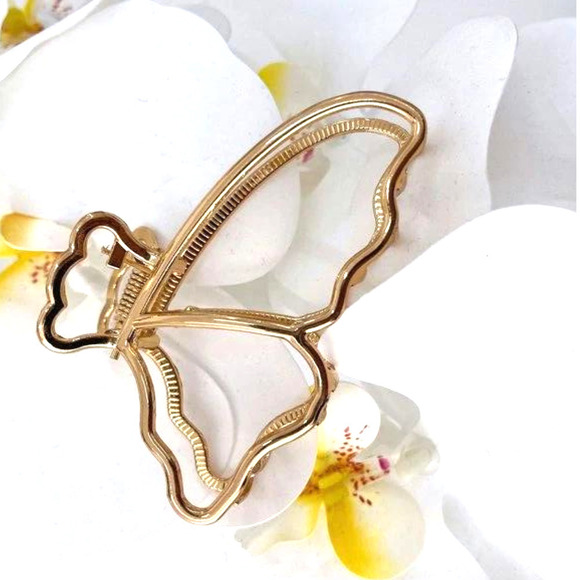Butterfly Hair Clip Hair Clips Hair Accessories Hair Claw Strong Butterflies - Picture 7 of 9